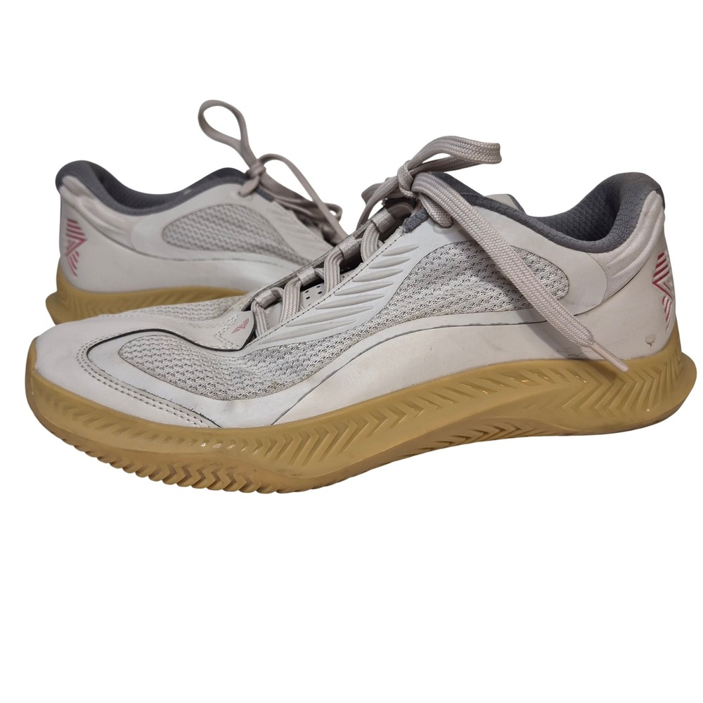 R.A.D One Training Shoes Mens 10 Low Top Cream Gum Sole 0124-ONESGM-100 Gym